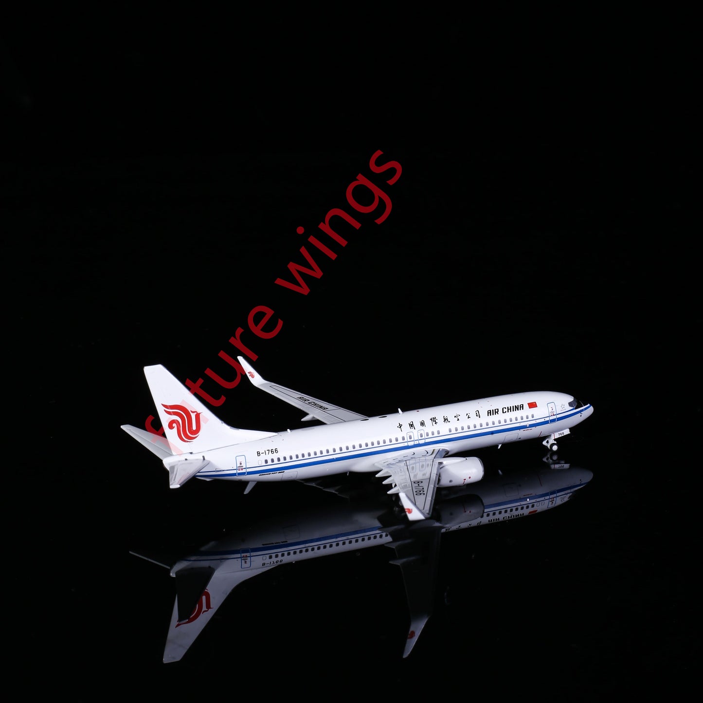 1:400 AeroPolaris HA7380005 Air China Boeing 737-800 B-1766 Aircraft Model+Free Tractor