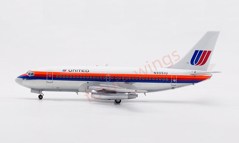1:200 InFlight200 United Airlines B737-200 N9051U Aircraft Model With Stand