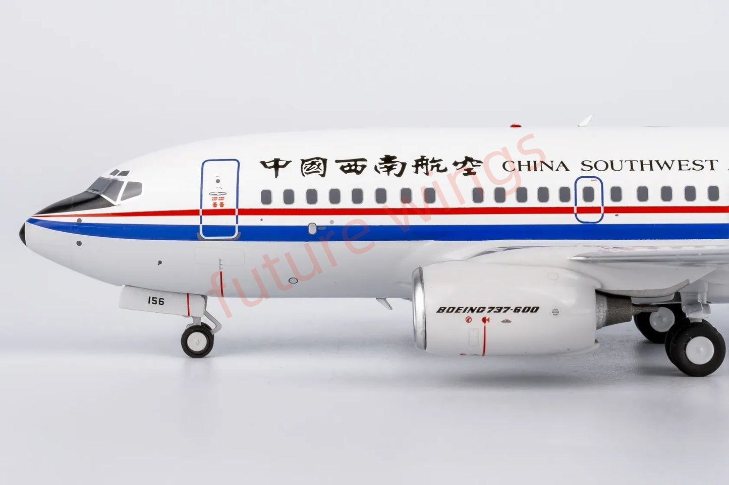 1:200 NG Models NG06012 China Southwest Airlines B737-600 B-2156 Aircraft Model With Stand