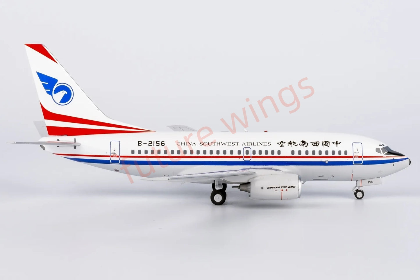 1:200 NG Models NG06012 China Southwest Airlines B737-600 B-2156 Aircraft Model With Stand