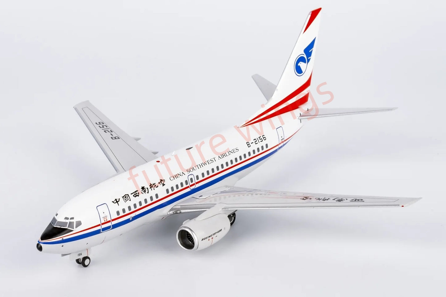 1:200 NG Models NG06012 China Southwest Airlines B737-600 B-2156 Aircraft Model With Stand
