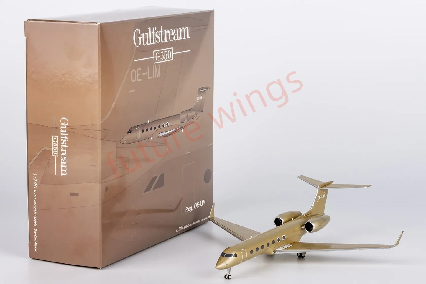 1:200 NG Model NG75032 Gulfstream G550 OE-LIM Private Jet Aircraft Model