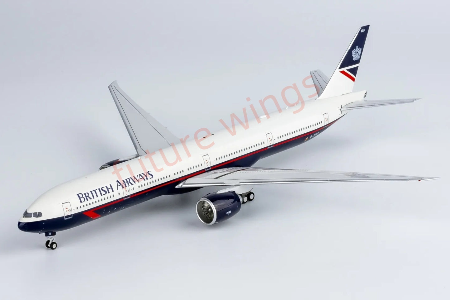 1:400 NG Models NG73039 British Airways B777-300ER G-STBF Aircraft Model+Free Tractor