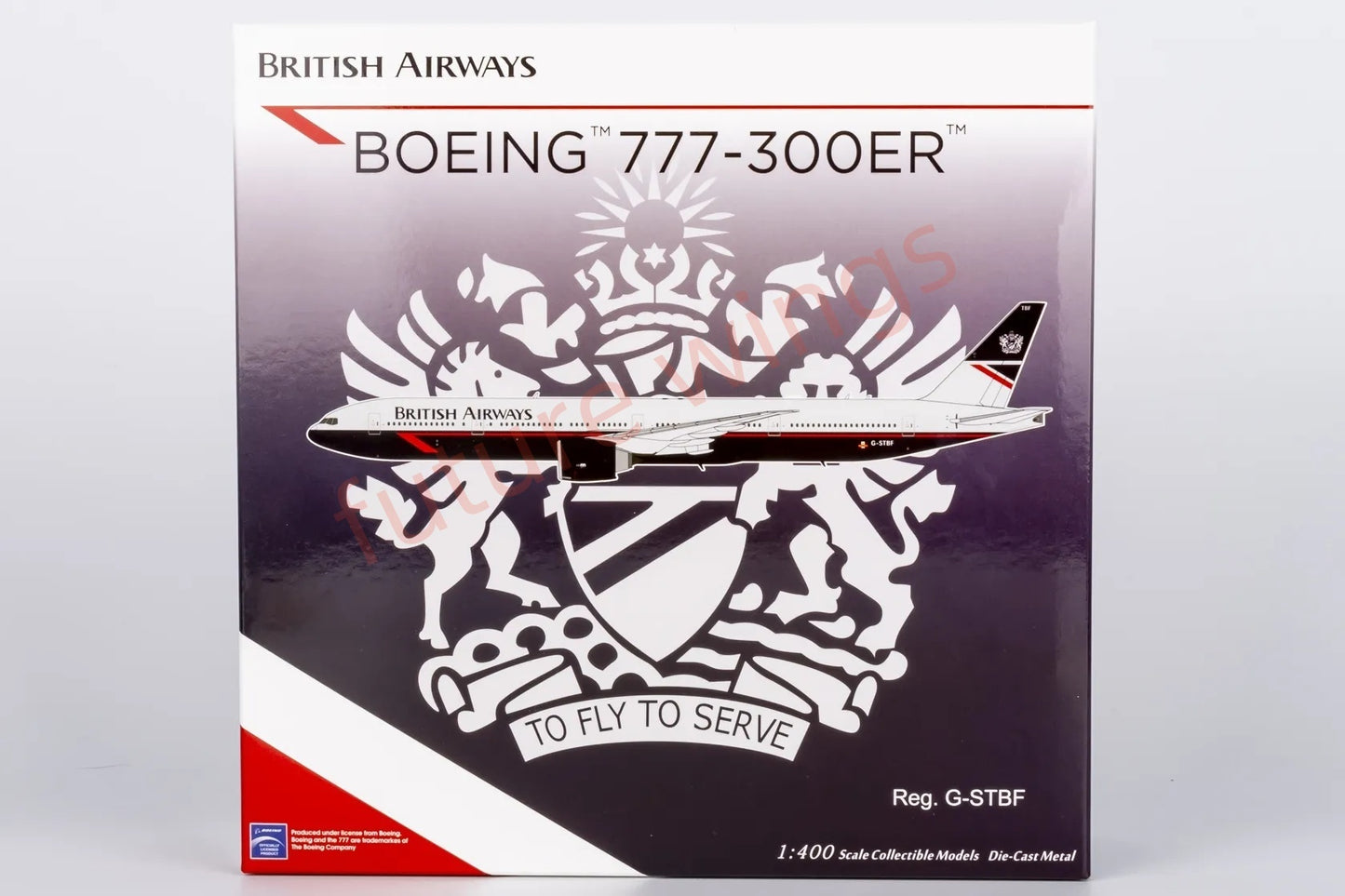 1:400 NG Models NG73039 British Airways B777-300ER G-STBF Aircraft Model+Free Tractor