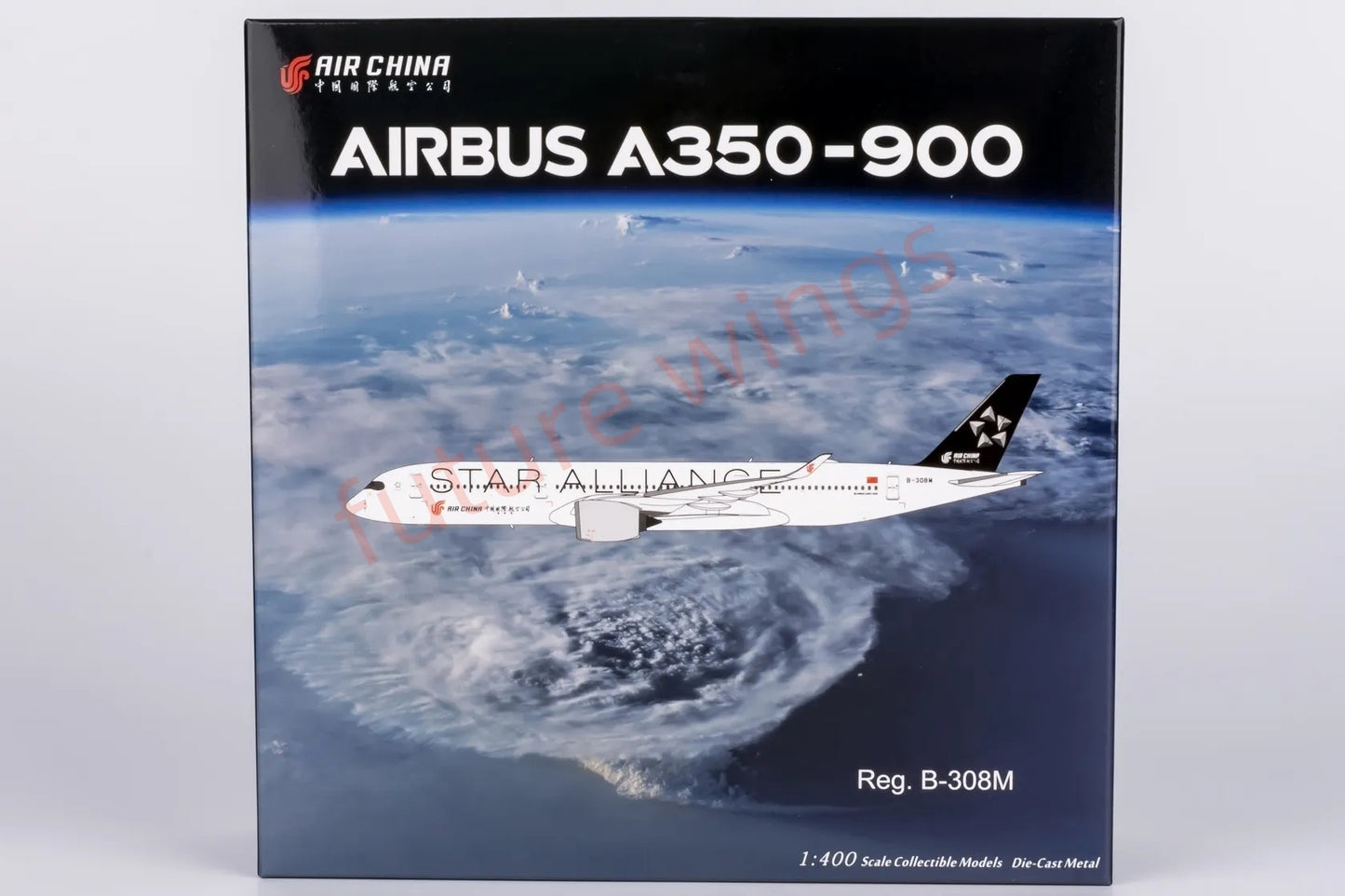 1:400 NG Models NG39087 Air China A350-900 B-308M "Star Alliance"Aircraft Model+Free Tractor