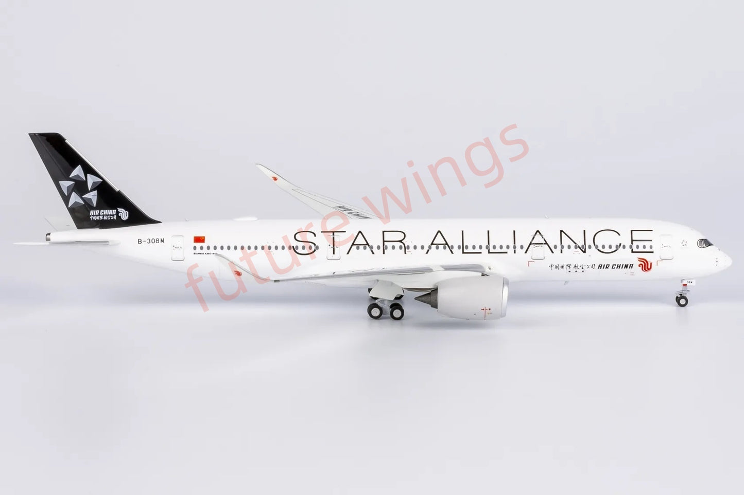 1:400 NG Models NG39087 Air China A350-900 B-308M "Star Alliance"Aircraft Model+Free Tractor
