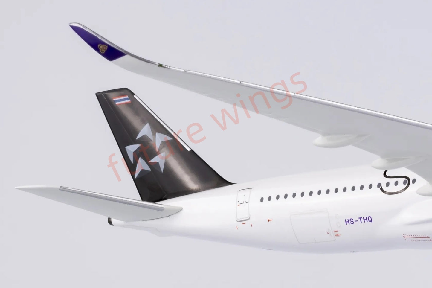 1:400 NG Models NG39085 Thai Airways A350-900 HS-THQ "Star Alliance" Aircraft Model+Free Tractor