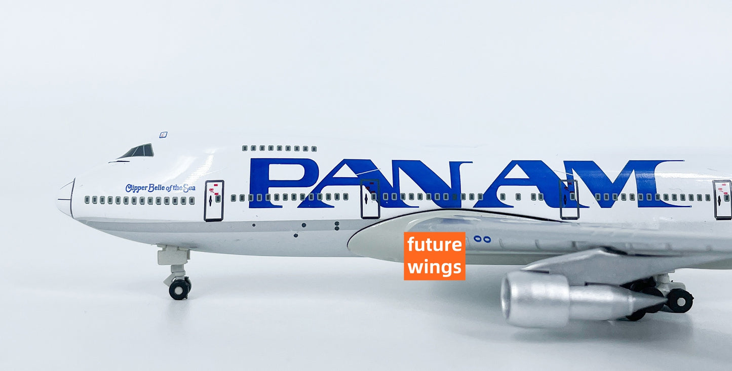 1:400 Radscale Models Pan AM B747-100 N4704U Aircraft Model+Free Tractor