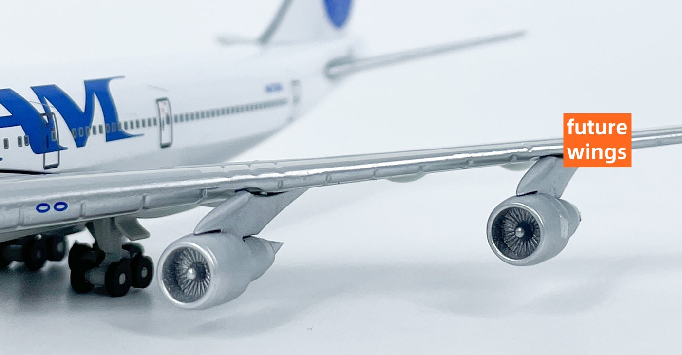 1:400 Radscale Models Pan AM B747-100 N4704U Aircraft Model+Free Tractor