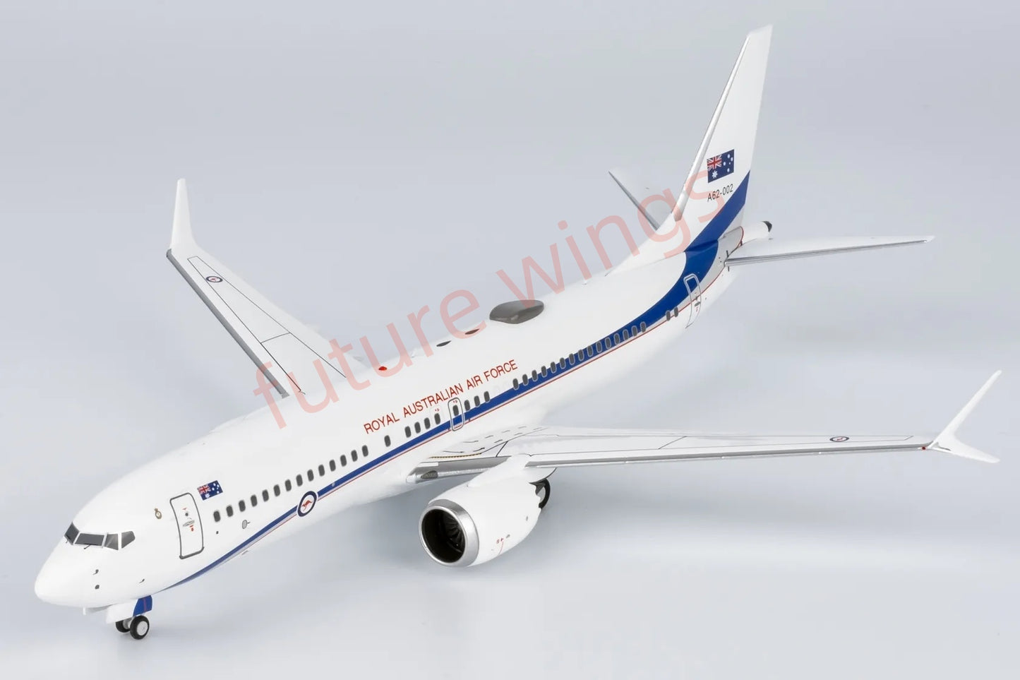1:200 NG Models NG92008 Royal Australian Air Force B737 MAX8 A62-002 Aircraft Model With Stand