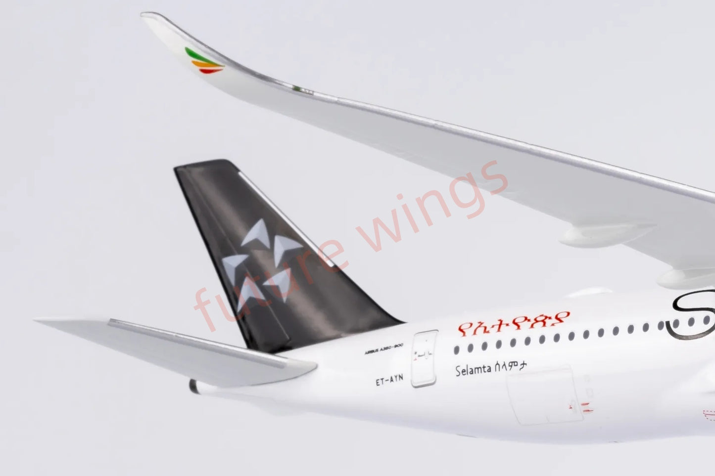 1:400 NG Models NG39088 Ethiopian Airlines A350-900 ET-AYN "Star Alliance" Diecast Aircraft Model+Free Tractor