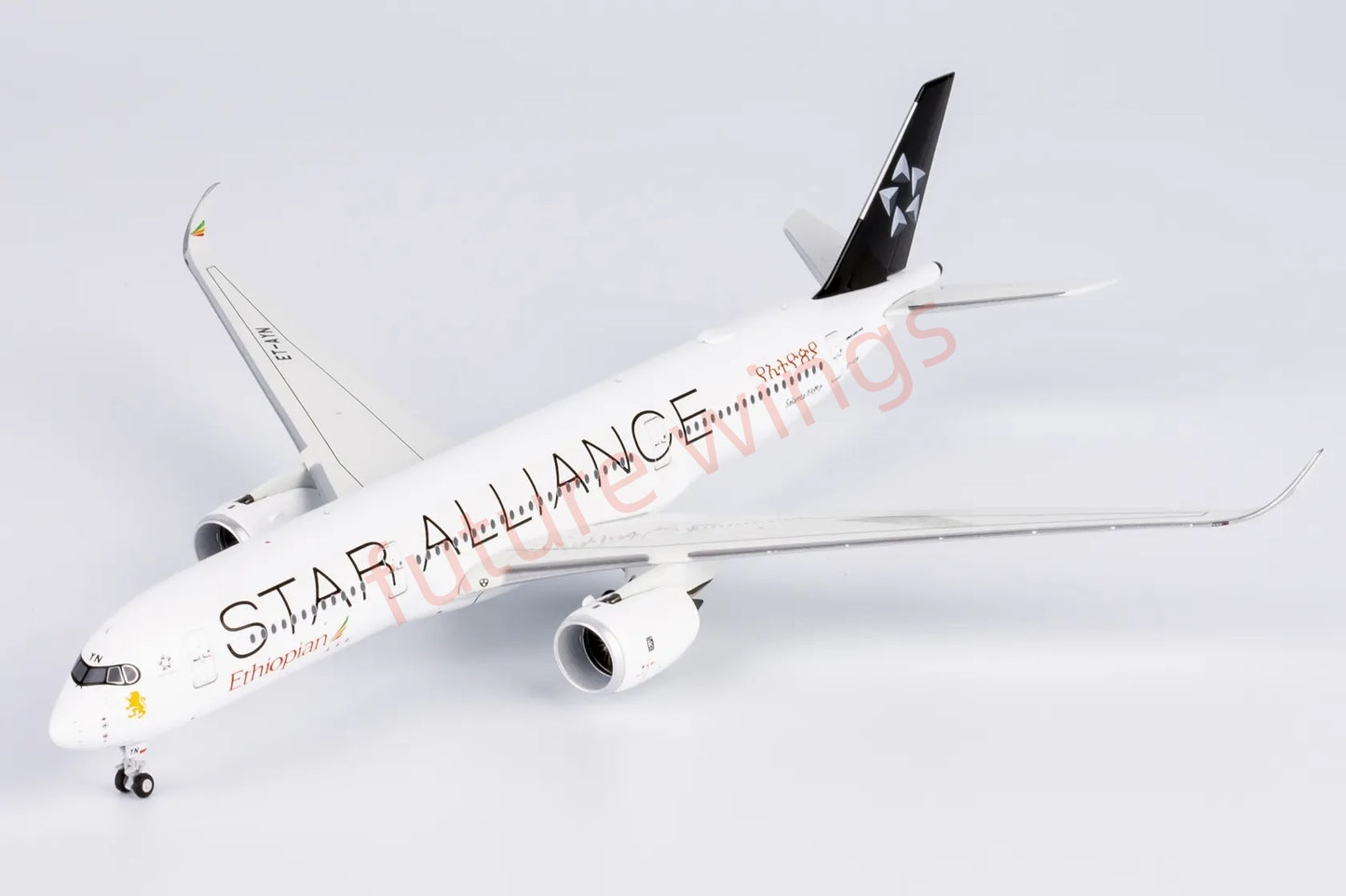 1:400 NG Models NG39088 Ethiopian Airlines A350-900 ET-AYN "Star Alliance" Diecast Aircraft Model+Free Tractor