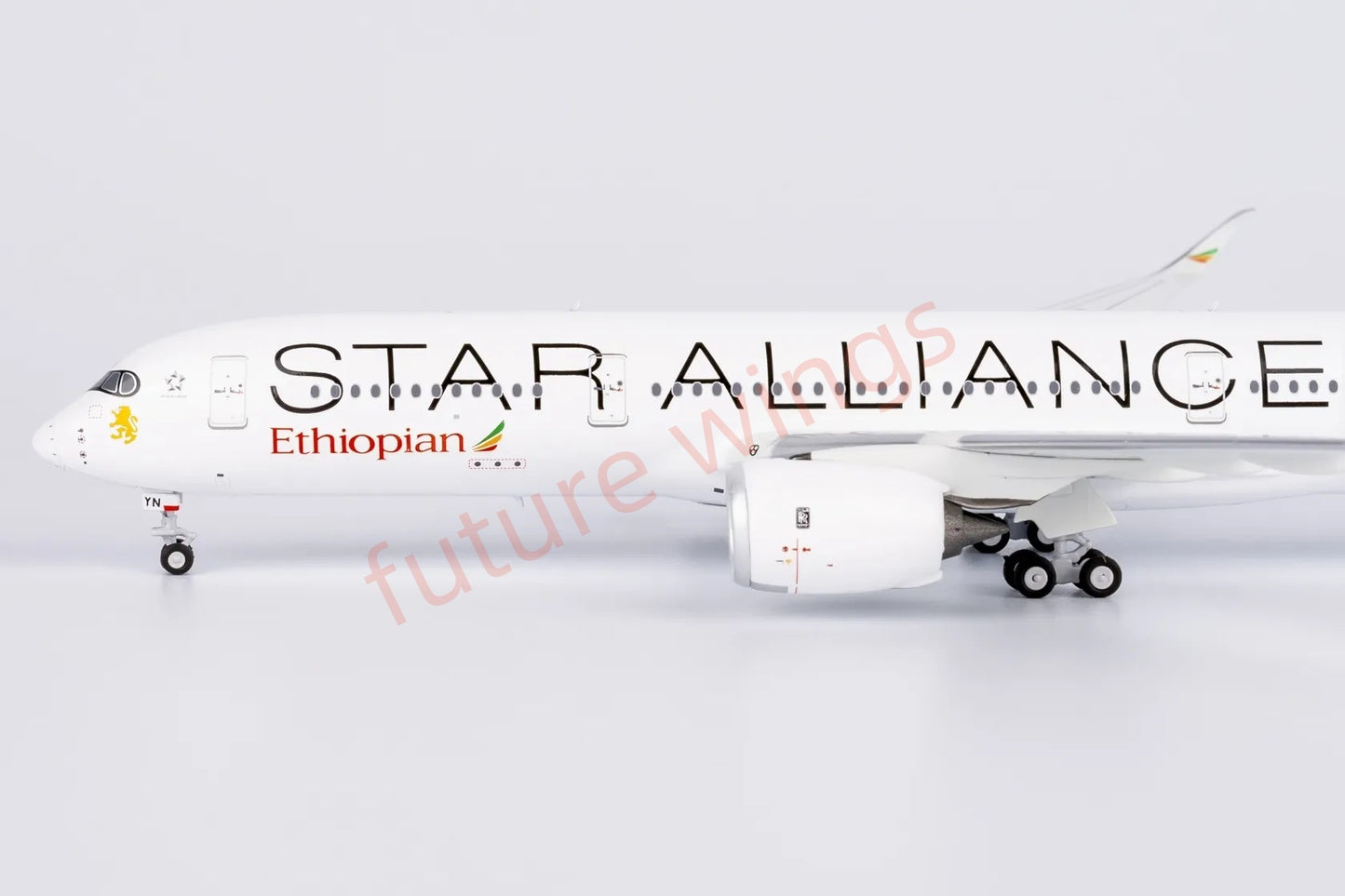 1:400 NG Models NG39088 Ethiopian Airlines A350-900 ET-AYN "Star Alliance" Diecast Aircraft Model+Free Tractor