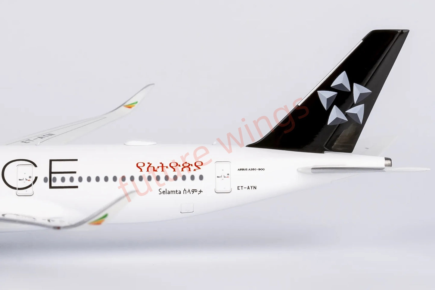 1:400 NG Models NG39088 Ethiopian Airlines A350-900 ET-AYN "Star Alliance" Diecast Aircraft Model+Free Tractor