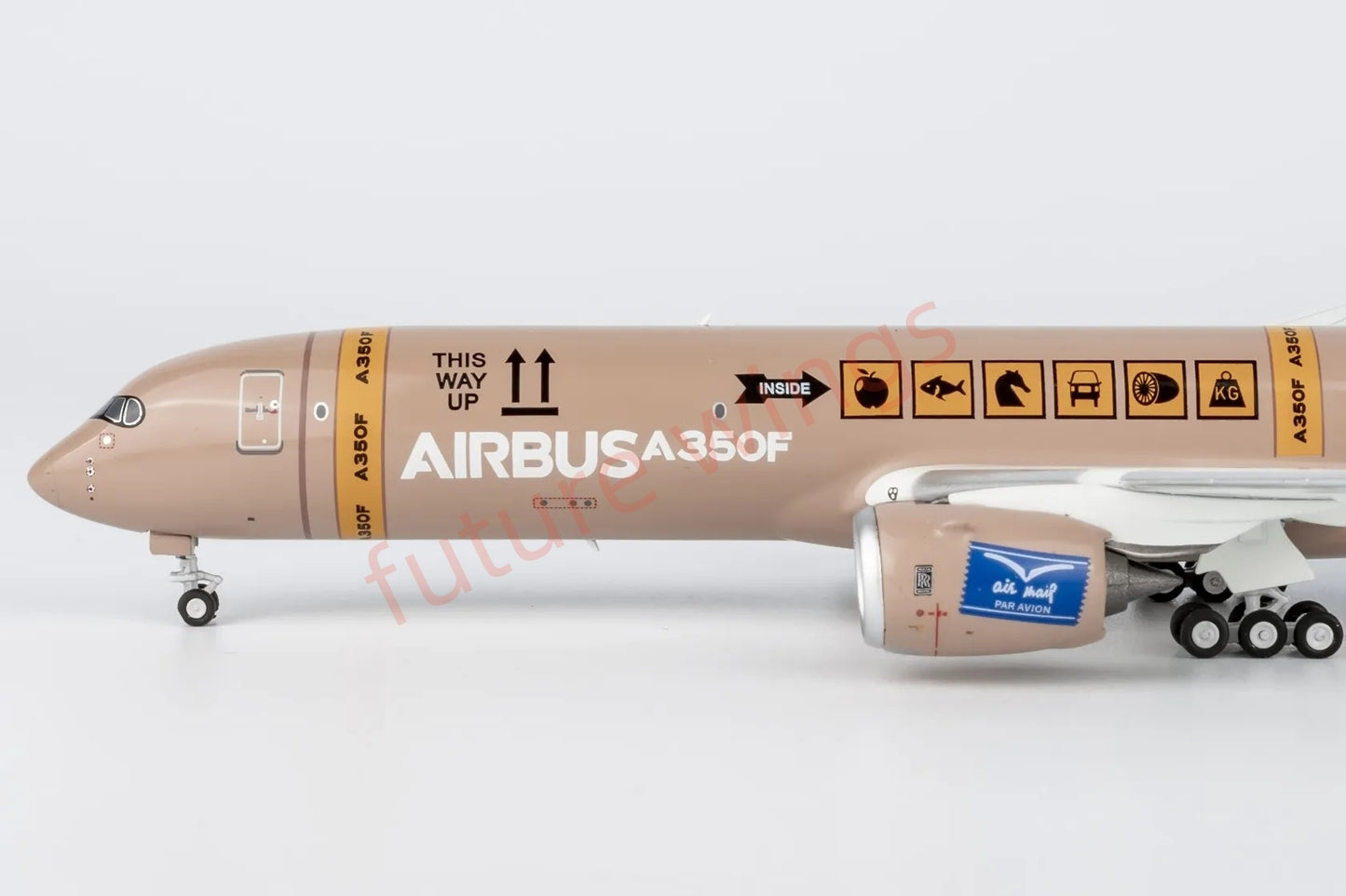 1:400 NG Models NG46001 Airbus A350F F-WXLD Diecast Aircraft Model+Free Tractor