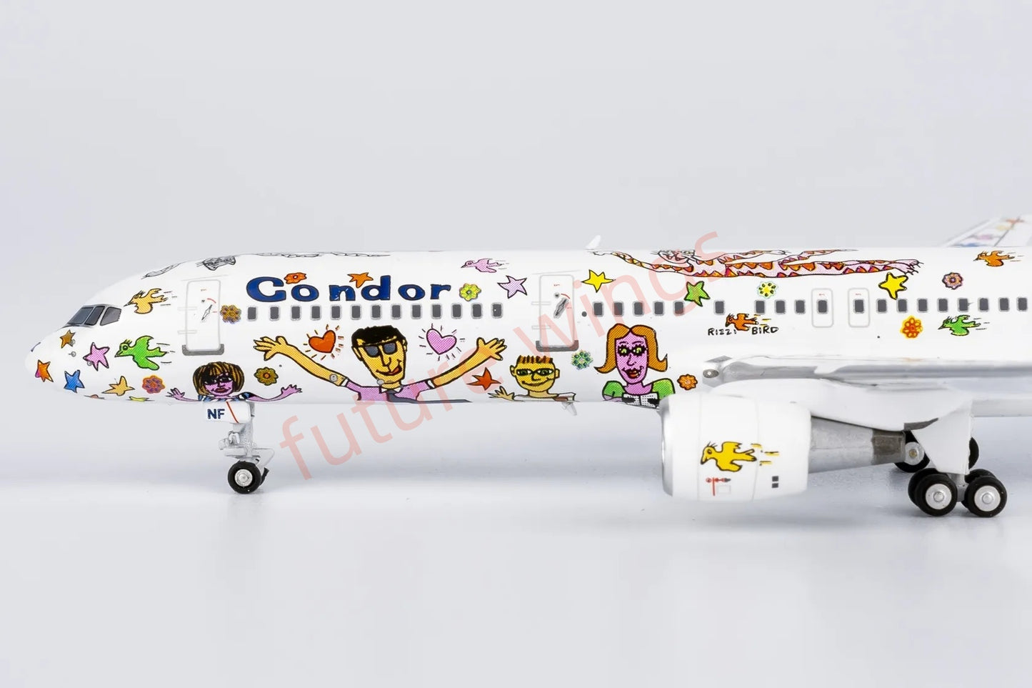 1:400 NG Models NG53205 Condor Airlines B757-200 D-ABNF Diecast Aircraft Model+Free Tractor
