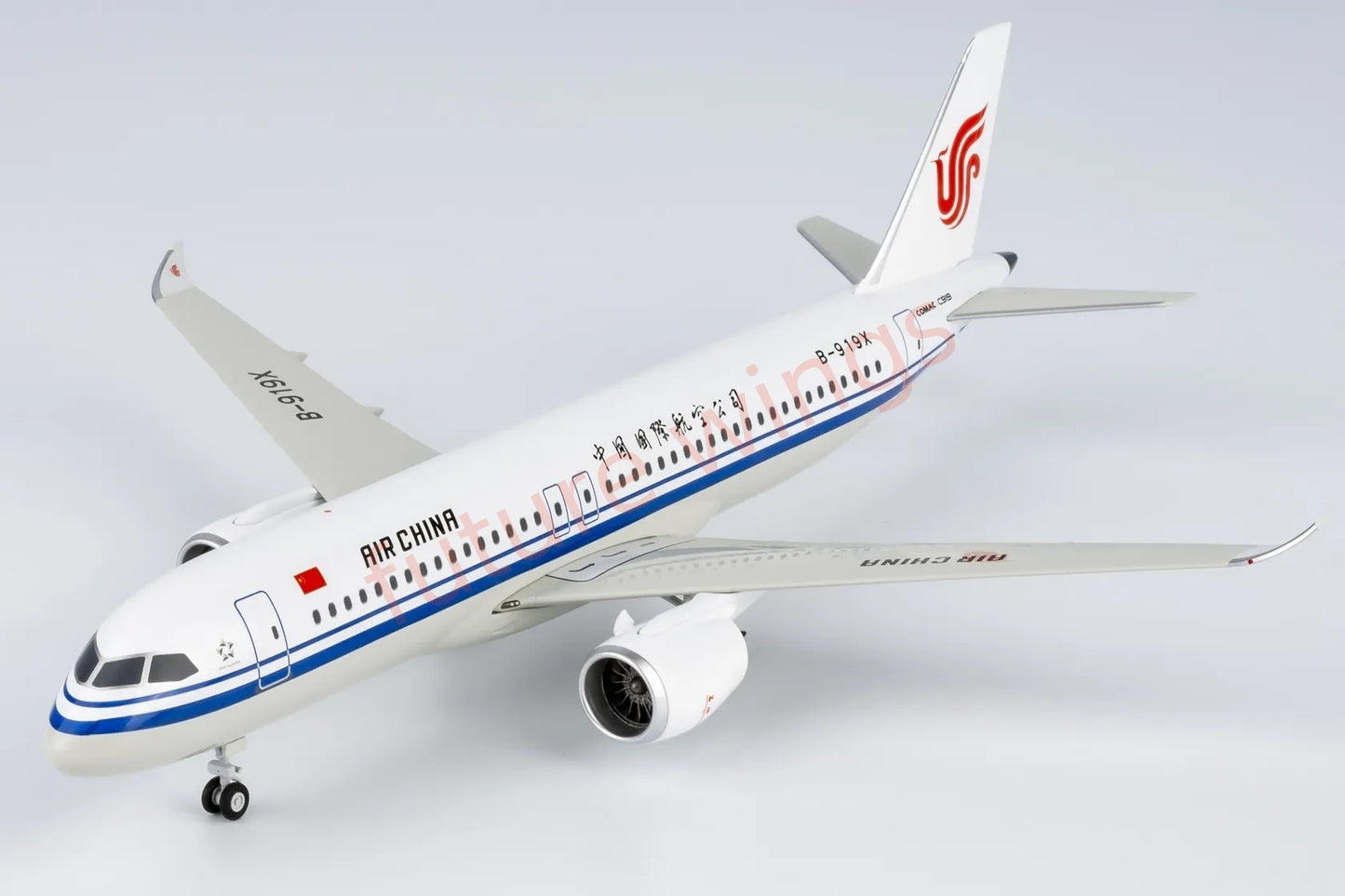 1:200 NG Lite CCA027 Air China Comac C919 B-919X Aircraft Model With Stand
