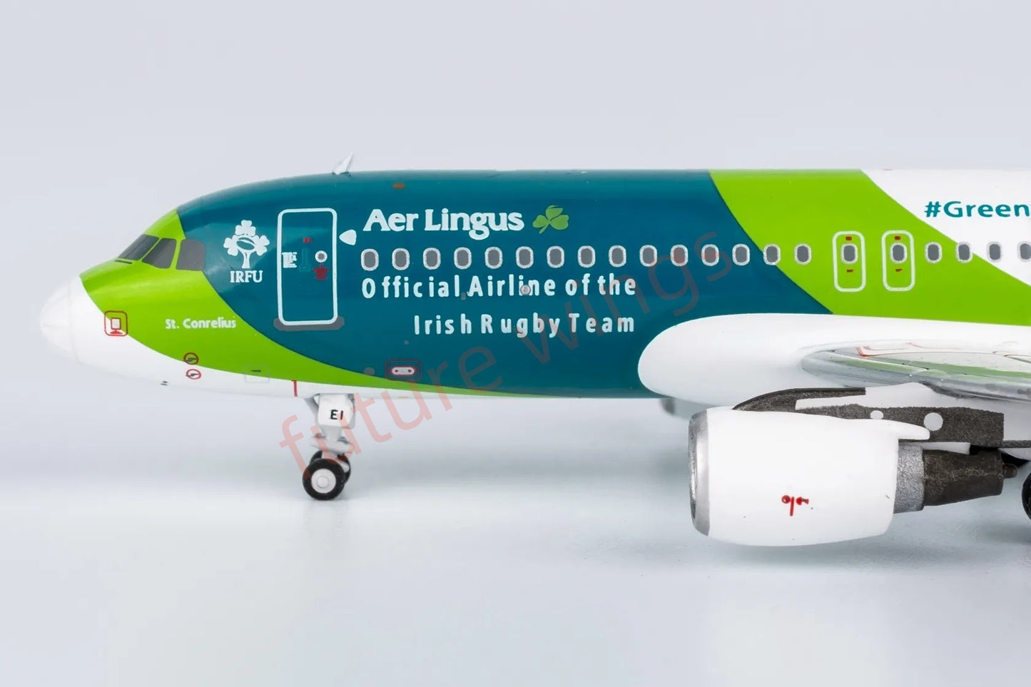 1:400 NG Models NG15056 Aer Lingus Airbus A320-200 EI-DEI Aircraft Model+Free Tractor
