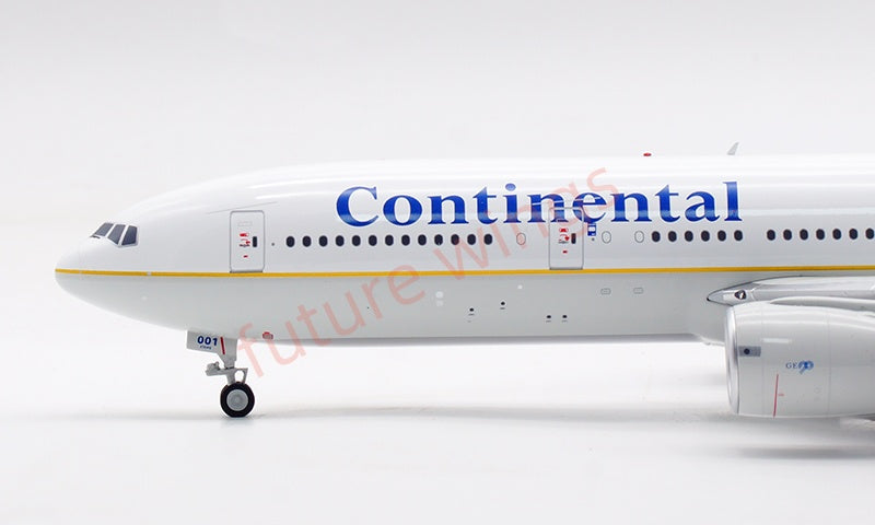 1:200 InFlight200 Continental Airlines B777-200 N78001 Diecast Aircraft Model