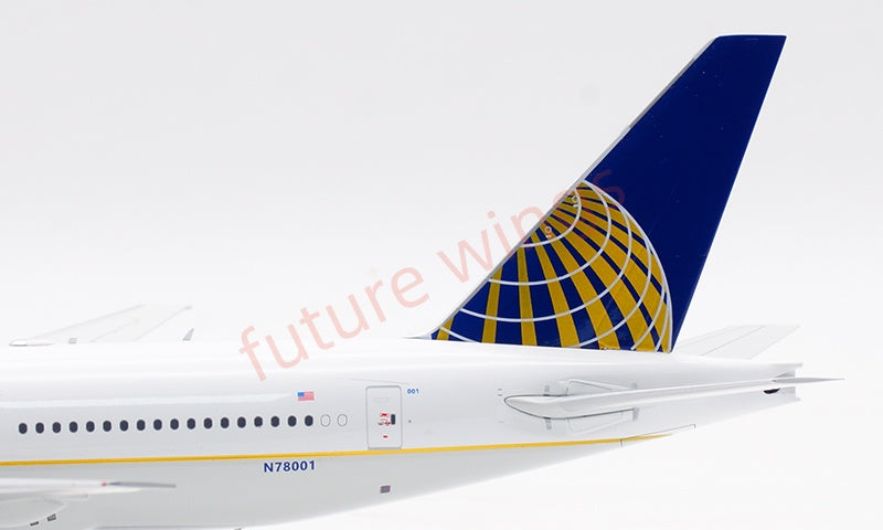 1:200 InFlight200 Continental Airlines B777-200 N78001 Diecast Aircraft Model