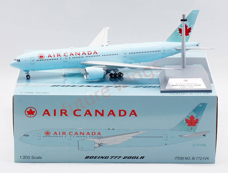 1:200 B-Models(InFlight200) Air Canada B777-200 C-FIVK Diecast Aircraft Model