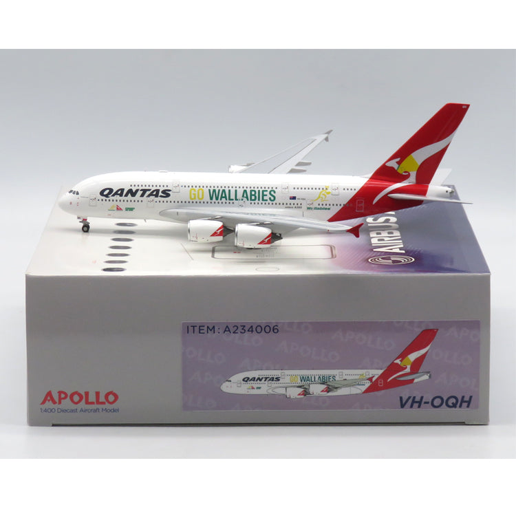 1:400 APOLLO Air France/Airbus/Hi Fly/Qantas/Lufthansa+Free Tractor