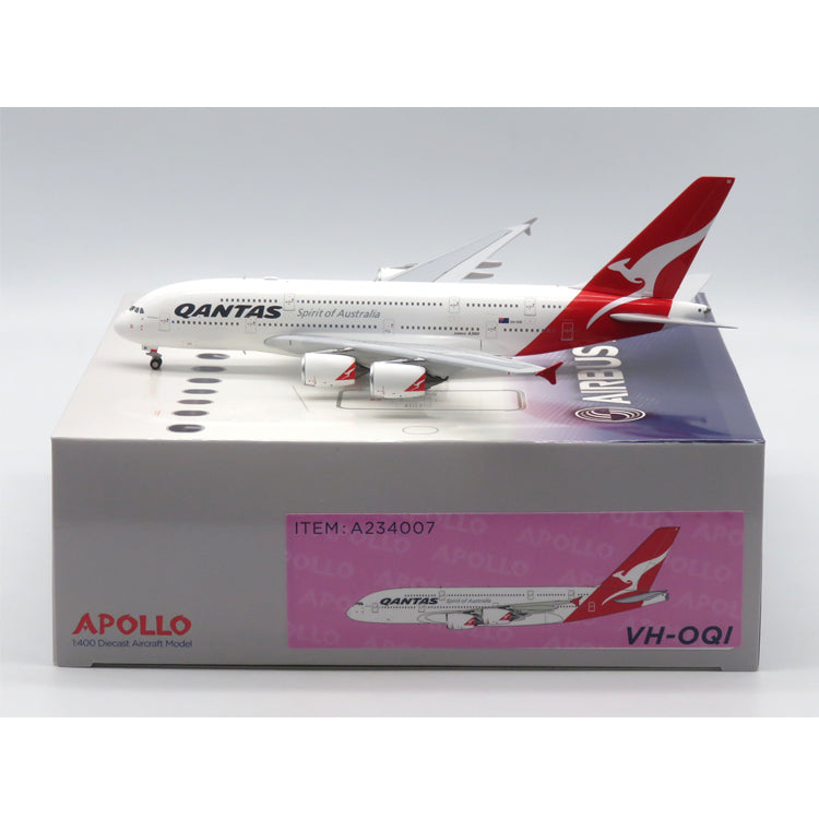 1:400 APOLLO Air France/Airbus/Hi Fly/Qantas/Lufthansa+Free Tractor