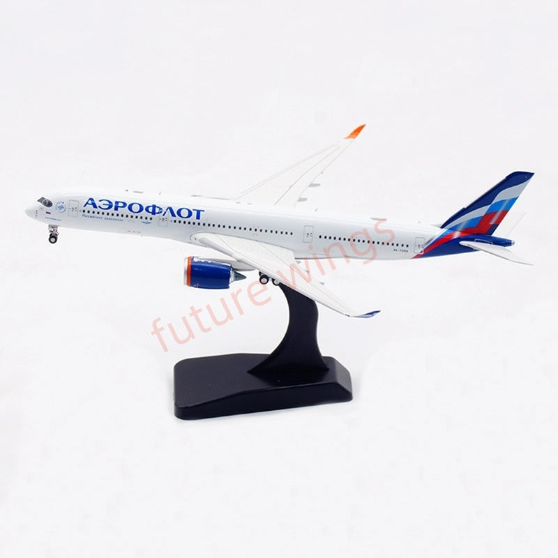 1:400 Aviation400 Aeroflot Airlines A350-900 RA-73154 Aircraft Model Free Tractor+Stand
