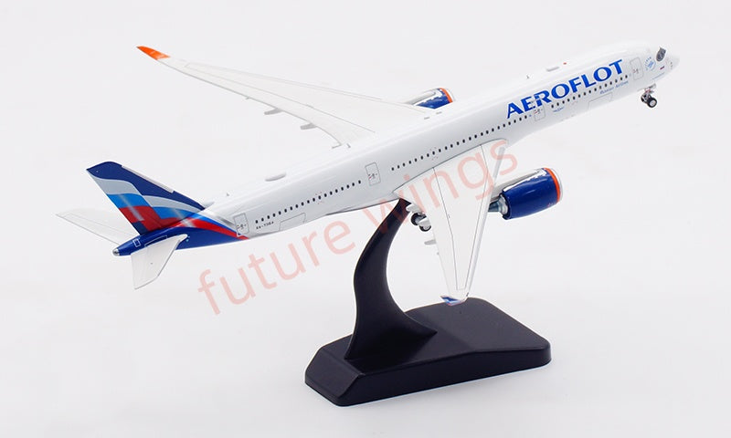 1:400 Aviation400 Aeroflot Airlines A350-900 RA-73154 Aircraft Model Free Tractor+Stand