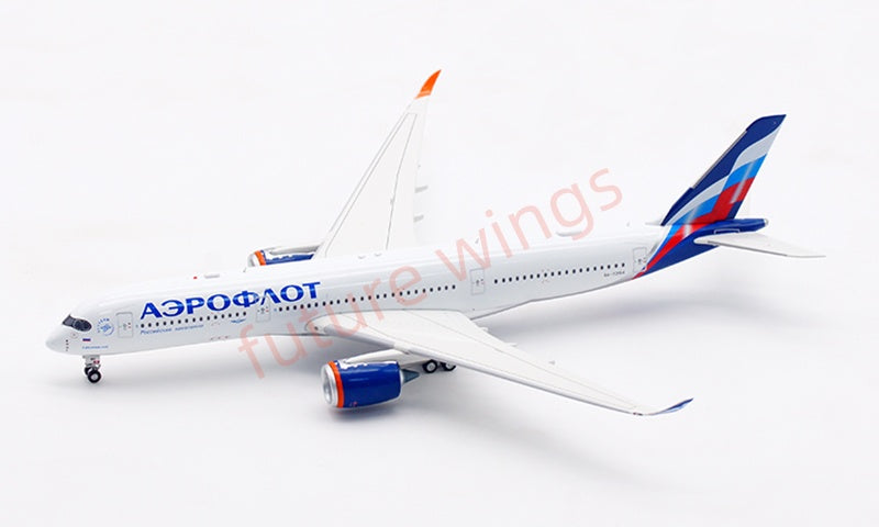 1:400 Aviation400 Aeroflot Airlines A350-900 RA-73154 Aircraft Model Free Tractor+Stand