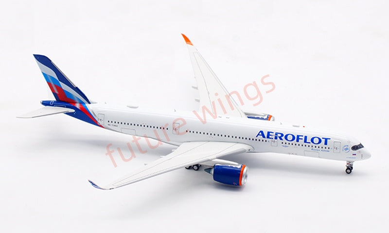 1:400 Aviation400 Aeroflot Airlines A350-900 RA-73154 Aircraft Model Free Tractor+Stand