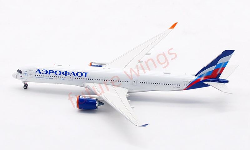 1:400 Aviation400 Aeroflot Airlines A350-900 RA-73154 Aircraft Model Free Tractor+Stand