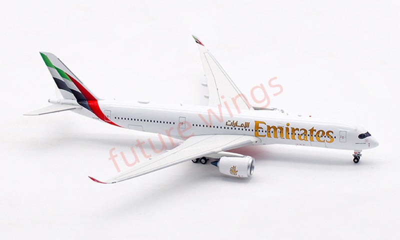 1:400 Aviation400 Emirates Airways A350-900 A6-EXB Free Tractor+Stand