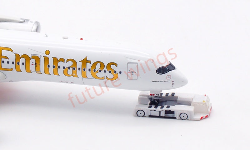1:400 Aviation400 Emirates Airways A350-900 A6-EXB Free Tractor+Stand