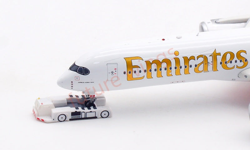 1:400 Aviation400 Emirates Airways A350-900 A6-EXB Free Tractor+Stand