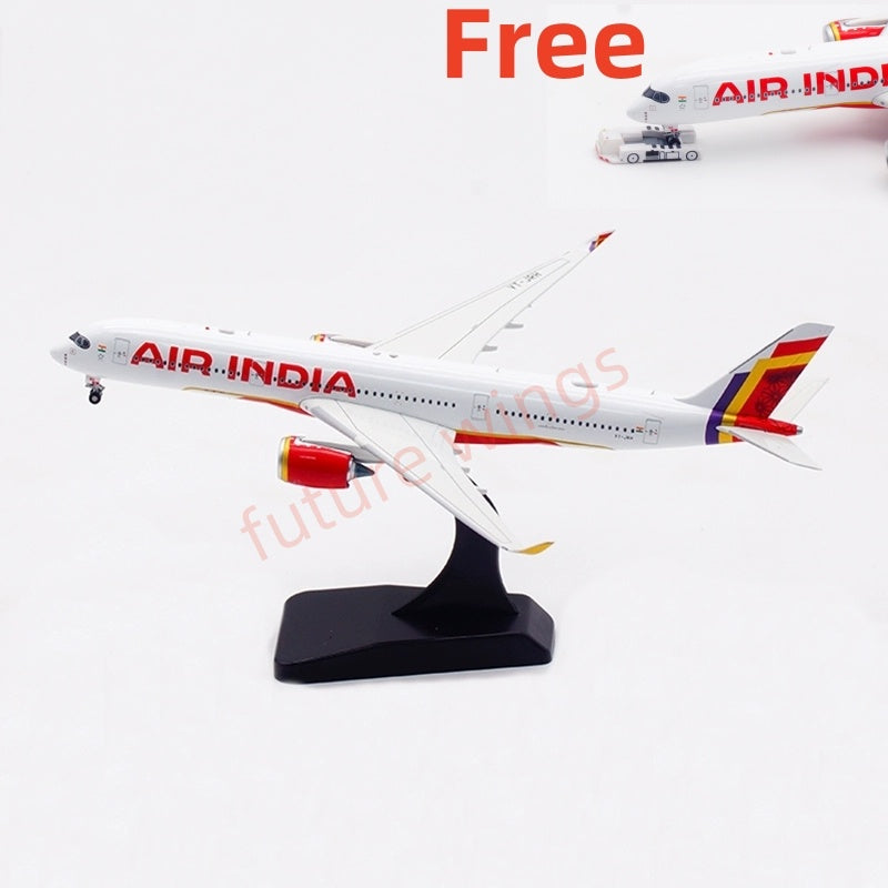 1:400 Aviation400 Air India A350-900 VT-JRH Aircraft Model Free Tractor+Stand