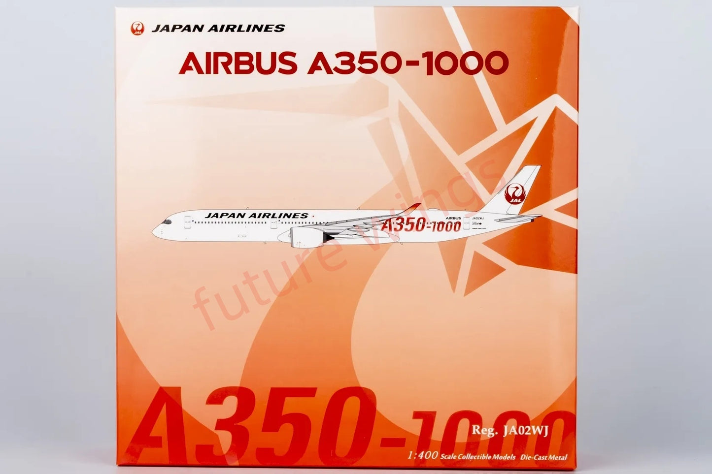 1:400 NG Models NG57013 Japan Airlines A350-1000 JA02WJ Aircraft Model+Free Tractor