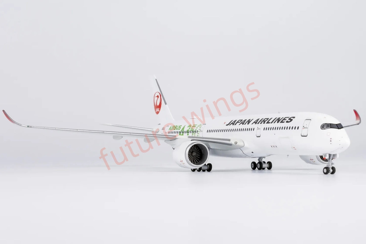 1:400 NG Models NG39097 Japan Airlines A350-900 JA03XJ "Green"Aircraft Model+Free Tractor