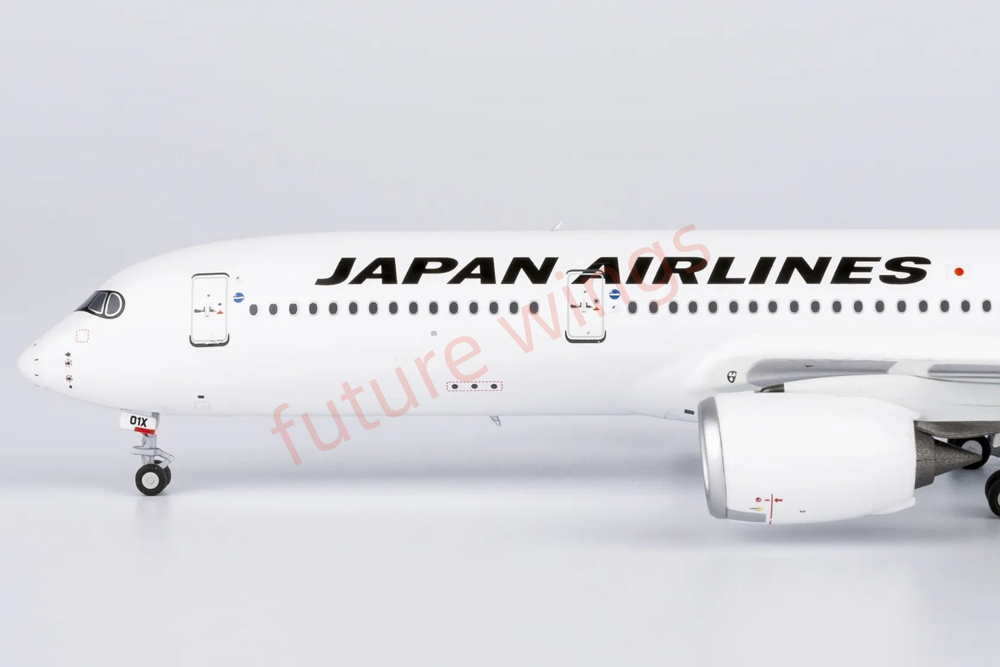 1:400 NG Models NG39095 Japan Airlines A350-900 JA01XJ "Red" Aircraft Model+Free Tractor
