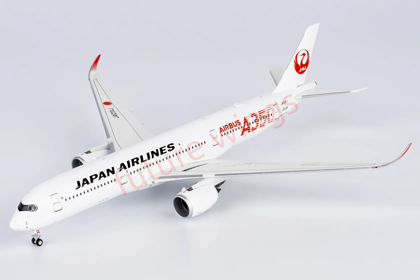 1:400 NG Models NG39095 Japan Airlines A350-900 JA01XJ "Red" Aircraft Model+Free Tractor