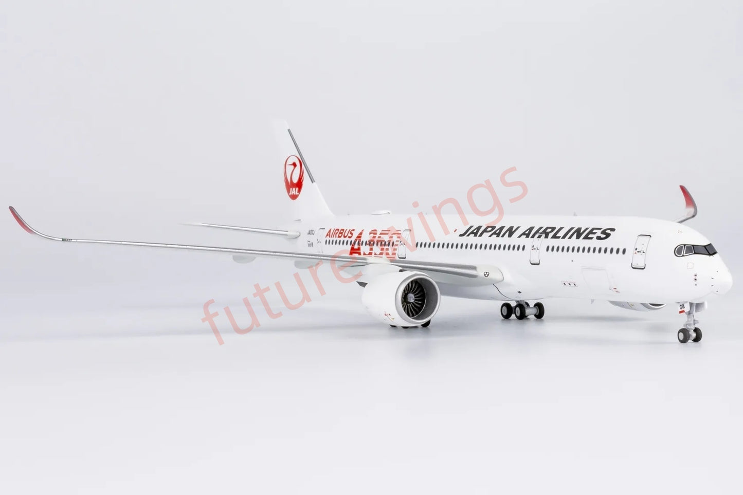 1:400 NG Models NG39095 Japan Airlines A350-900 JA01XJ "Red" Aircraft Model+Free Tractor