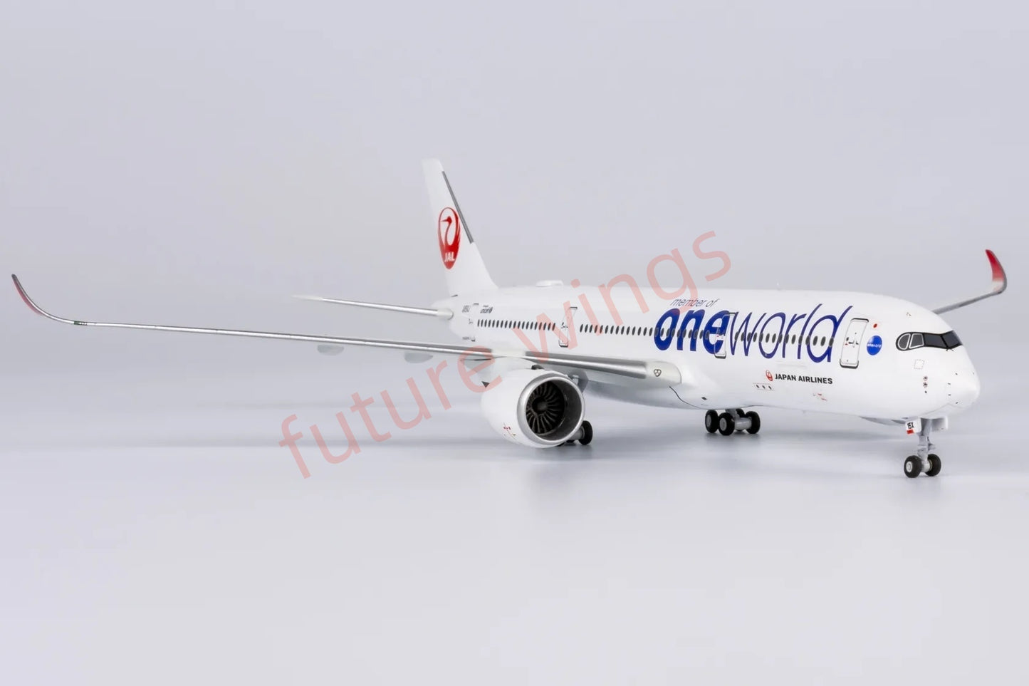 1:400 NG Models NG39093 Japan Airlines A350-900 JA15XJ"One World" Aircraft Model+Free Tractor