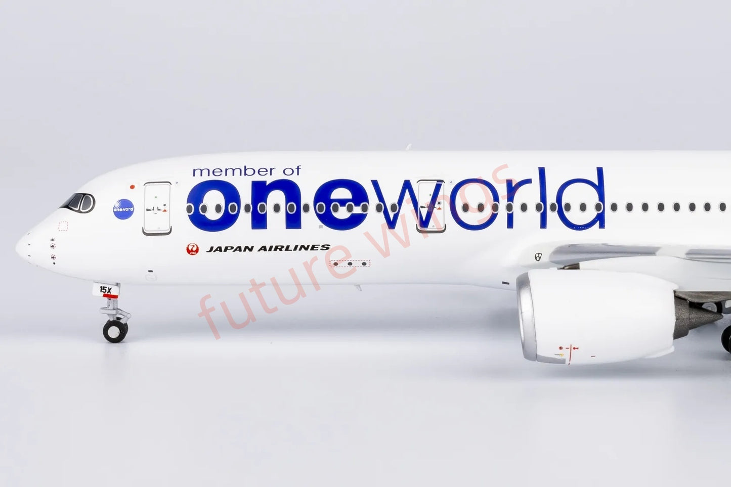 1:400 NG Models NG39093 Japan Airlines A350-900 JA15XJ"One World" Aircraft Model+Free Tractor