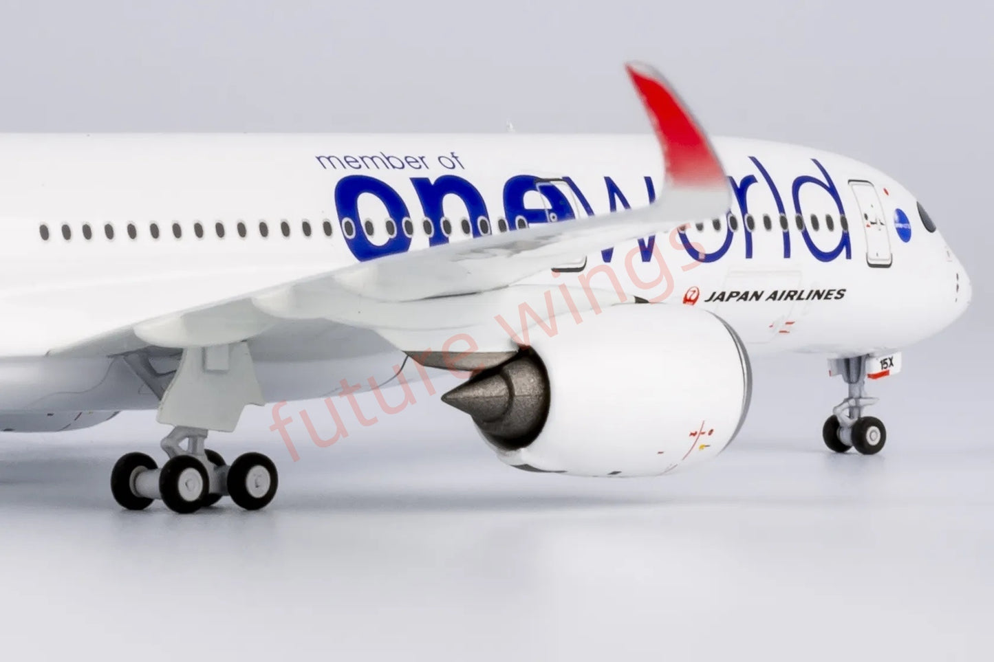 1:400 NG Models NG39093 Japan Airlines A350-900 JA15XJ"One World" Aircraft Model+Free Tractor