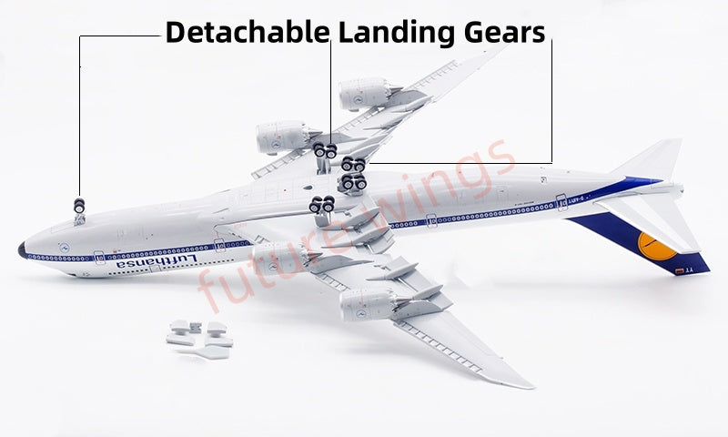 1:200 SQ Wings Lufthansa Airlines B747-8 D-ABYT Diecast Aircraft Model