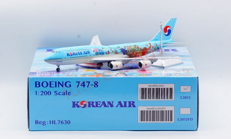 1:200 SQ Wings Korean Air B747-8I HL7630 Diecast Aircraft Model