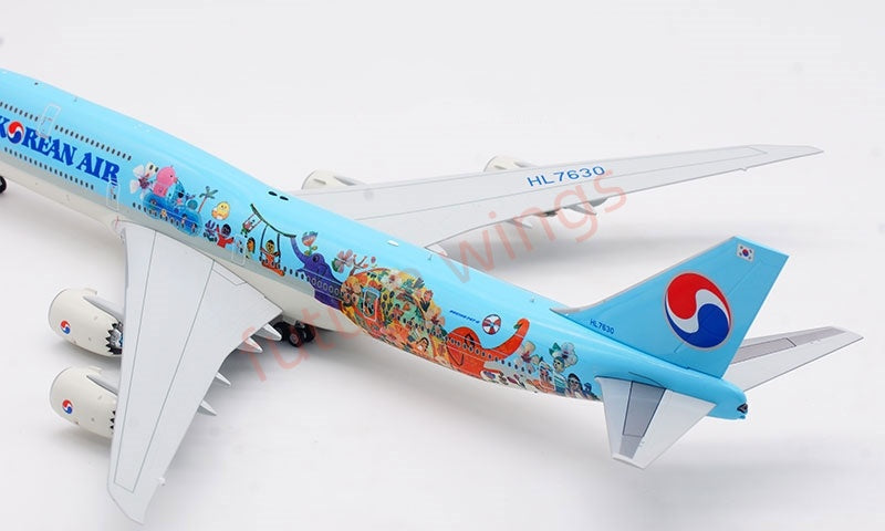 1:200 SQ Wings Korean Air B747-8I HL7630 Diecast Aircraft Model