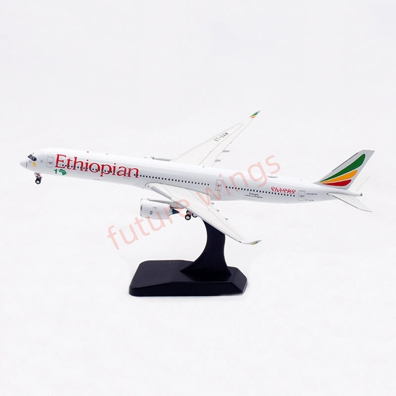 1:400 Aviation400 Ethiopian Airlines A350-1000 ET-BAW Aircraft Model Free Tractor+Stand