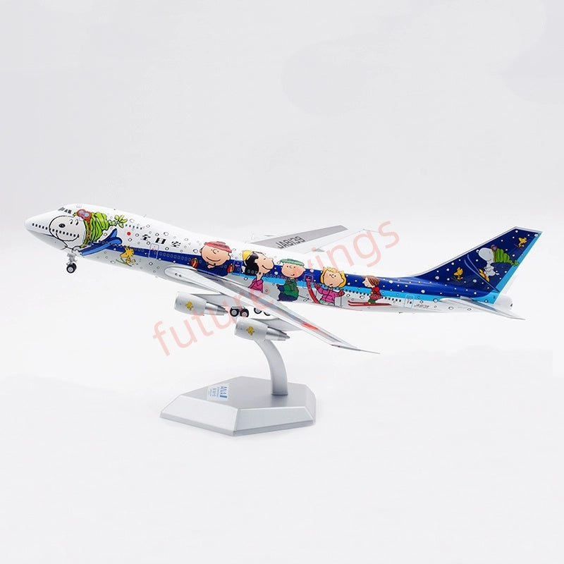 1:200 SQ Wings ANA B747-100SR JA8139 “Snoopy” Diecast Aircraft Model