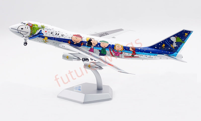 1:200 SQ Wings ANA B747-100SR JA8139 “Snoopy” Diecast Aircraft Model